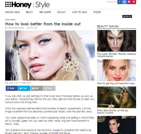 Honey | Style. How to Look Better From The Inside Out