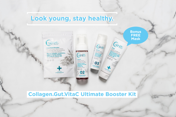 SkinB5 Collagen Gut Health Vitamin C Ultimate Booster Kit